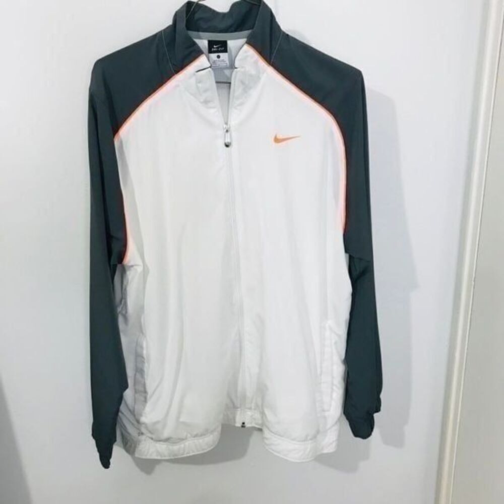 Nike Dri-fit windbreaker jacket size large…0507